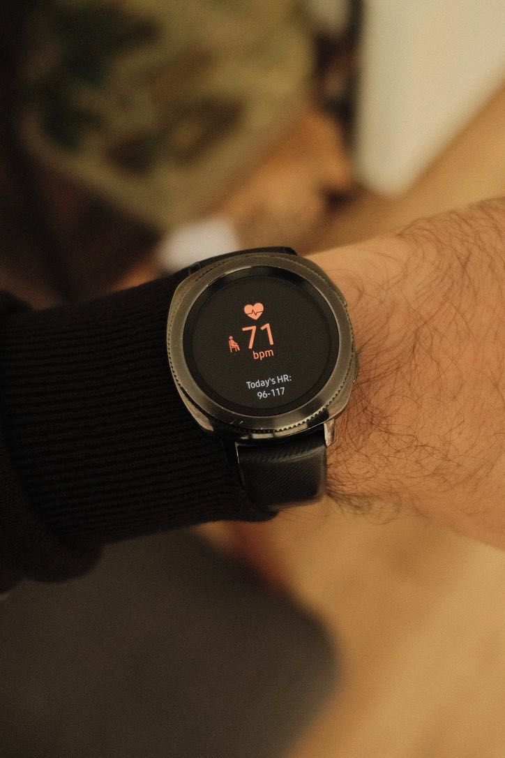 Relógio Samsung Smart Watch Gear Sport GPS Cinzento + Oferta