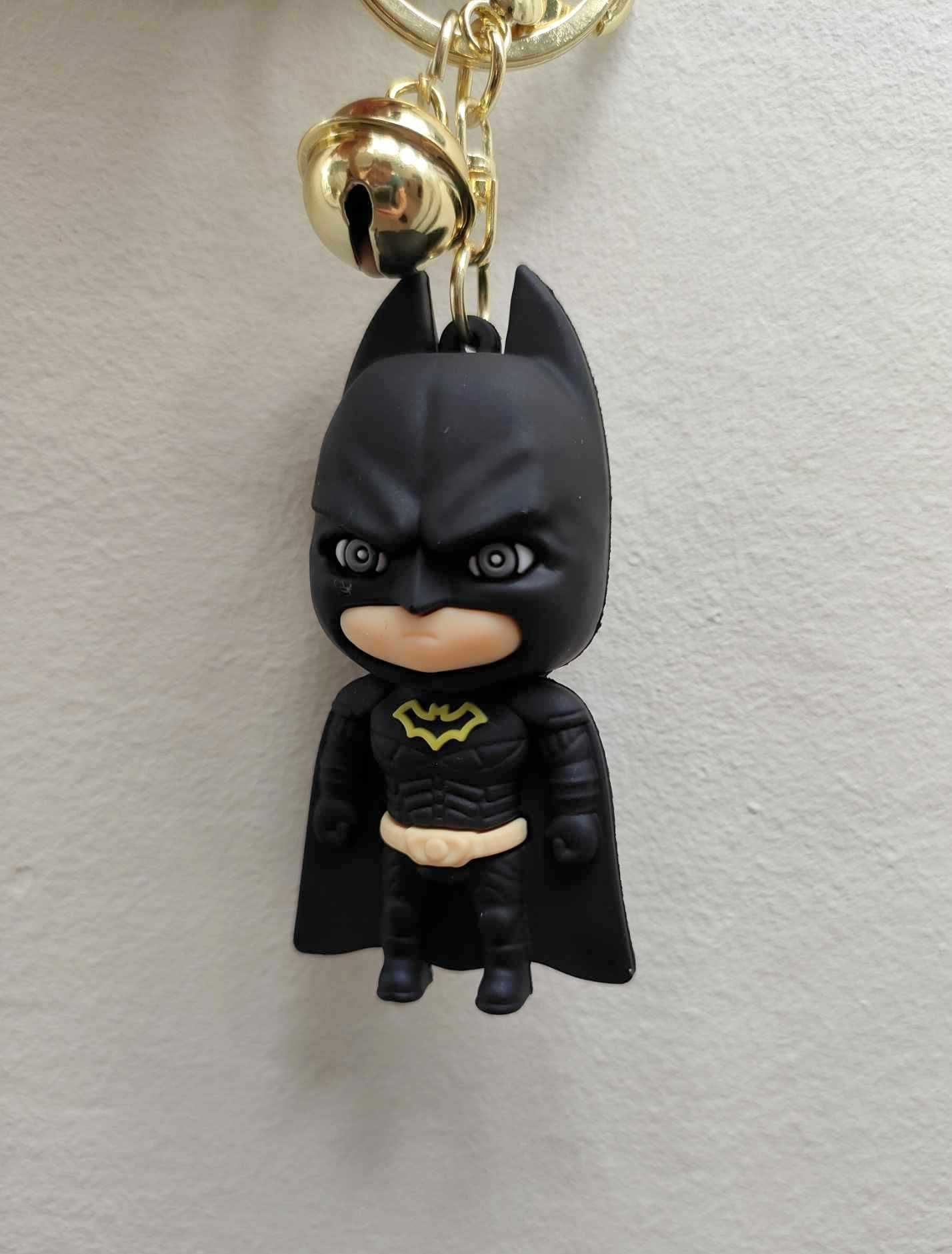 Batman 3D Brelok Breloczek do kluczy Zawieszka Klips Figurka Dzwonek