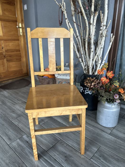 6 krzeseł sosonowo-brzozowych