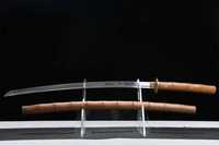PROMOCJA_ BAMBUS Miecz japoński samurajski Katana stalT10 szabla tanto