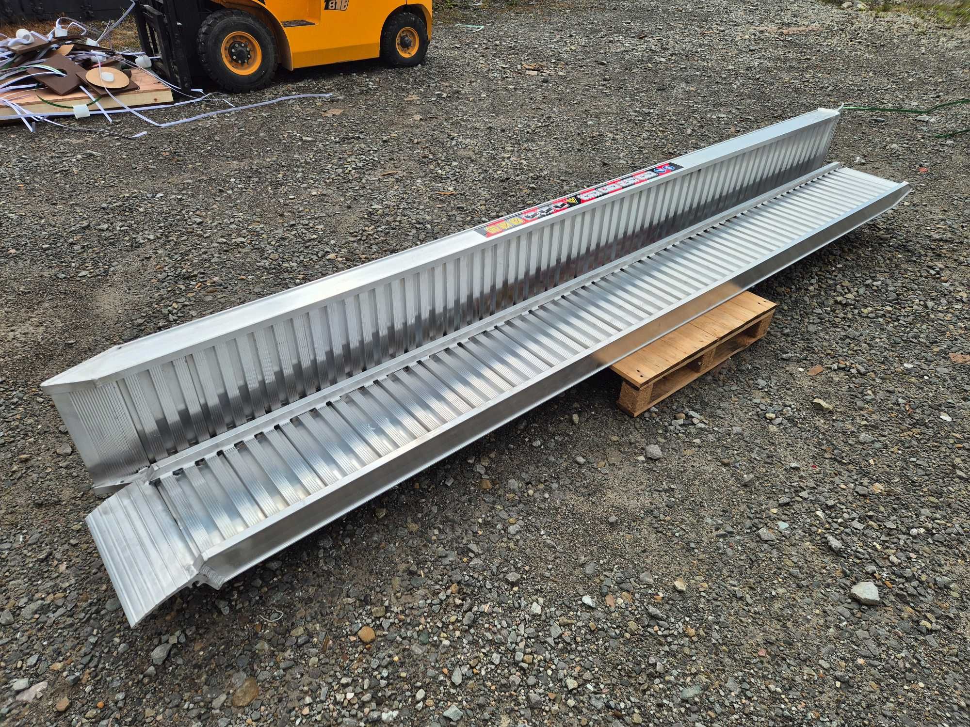 Najazdy Aluminiowe od 1-5m, najazdy do koparek/dostawa 1-2 dni