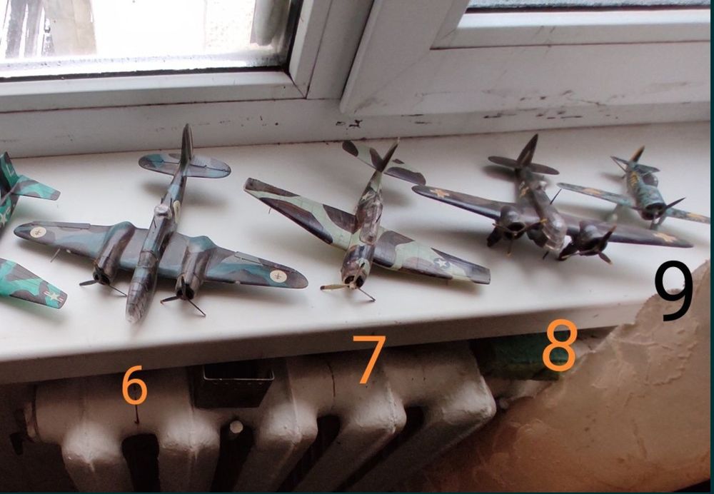 Модели самолётов 1/72