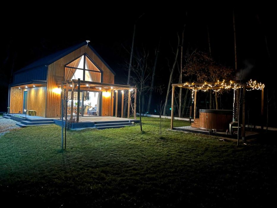 Domek na wynajem Hubertówka w klimatycznym miejscu w Bibiannie