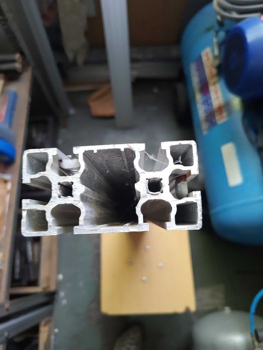 Profil aluminiowy konstrukcyjny 90x45 L-1195mm