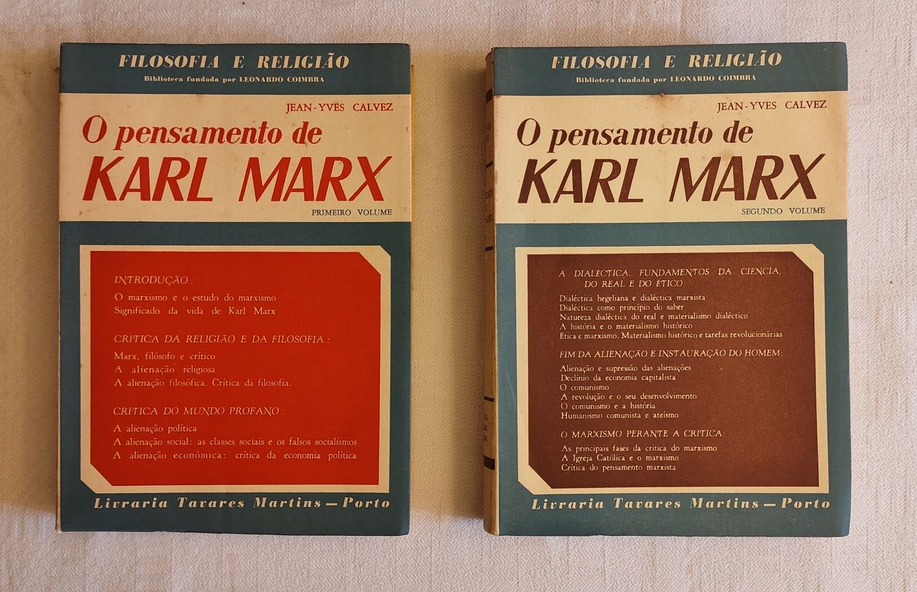 O pensamento de Karl Marx - 2 volumes