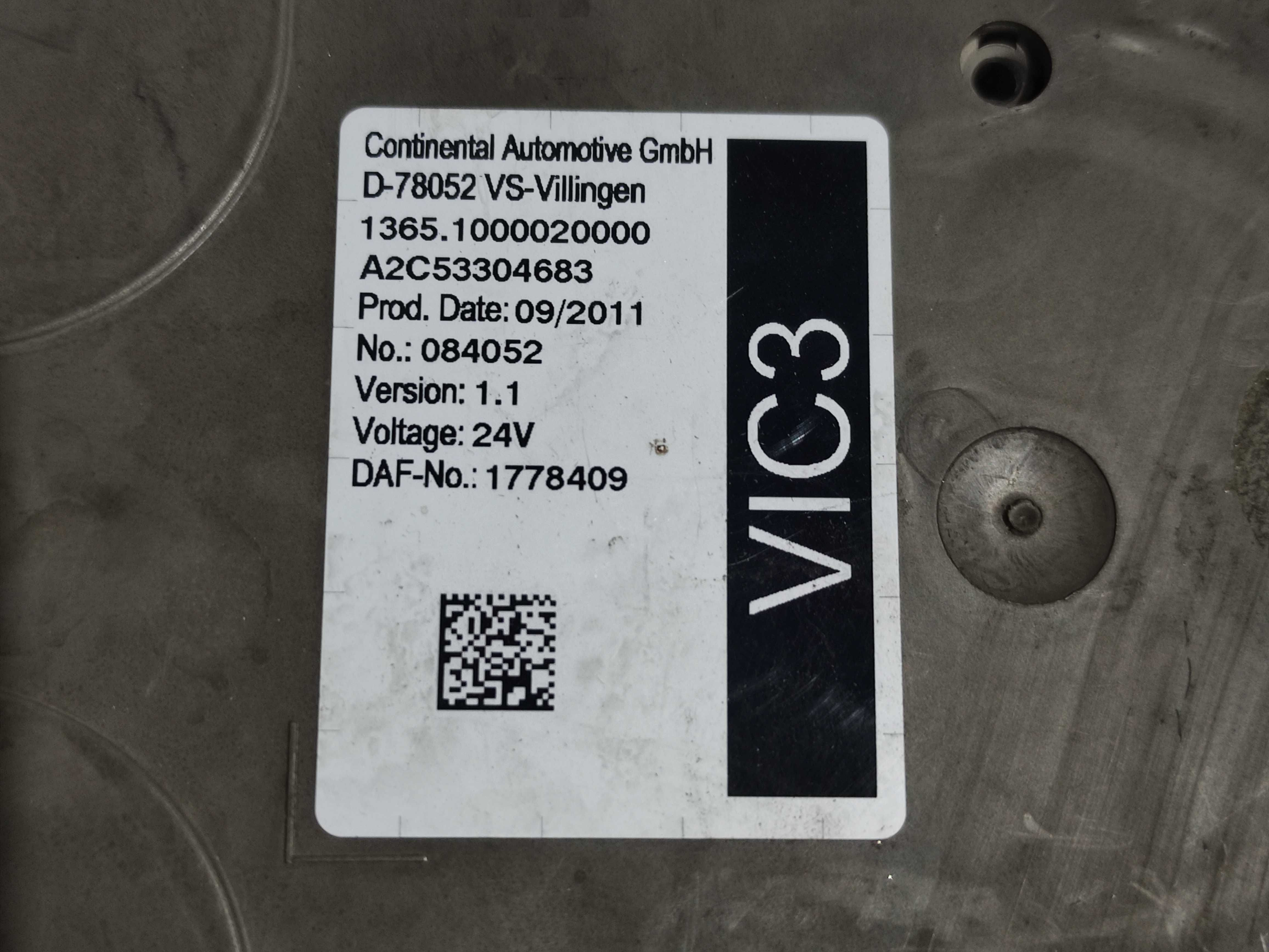 Блок керування VIC3 1778409 DAF CF 85