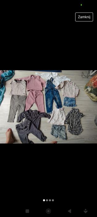60 sztuk 92/98/104 dla dziewczynki