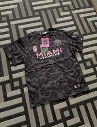 Футболка BAPE x Inter Miami нова, стильна, розмір М