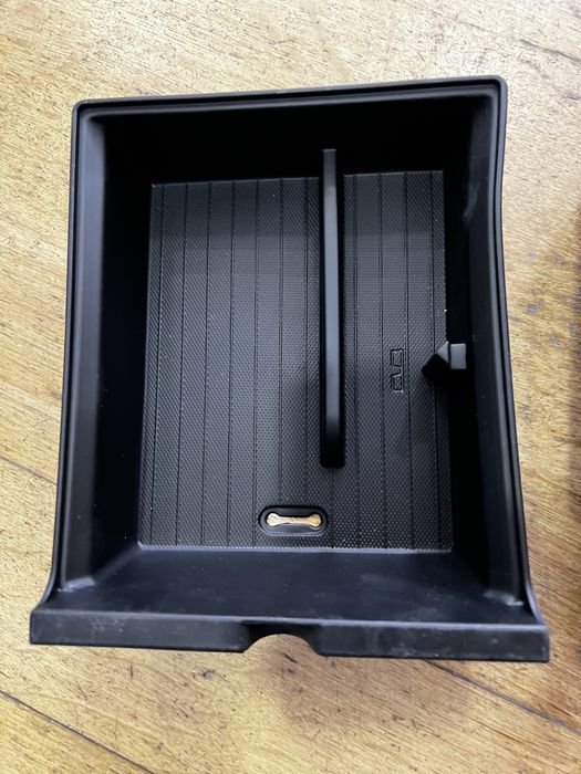 Conjunto 2 Bandeja caixa organizadora carro Tesla - Novo