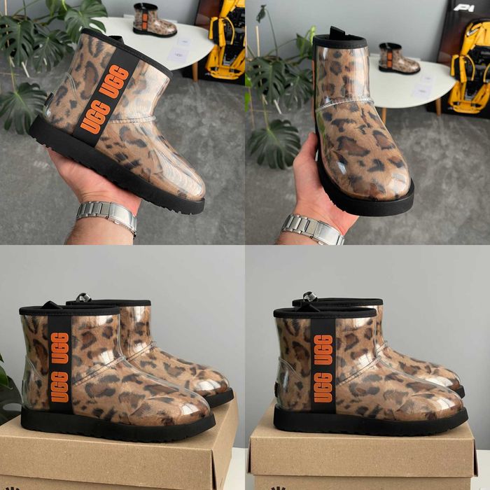 Жіночі угги UGG Clear Mini Boot Leopard PREMIUM Новинка 2025! Топ