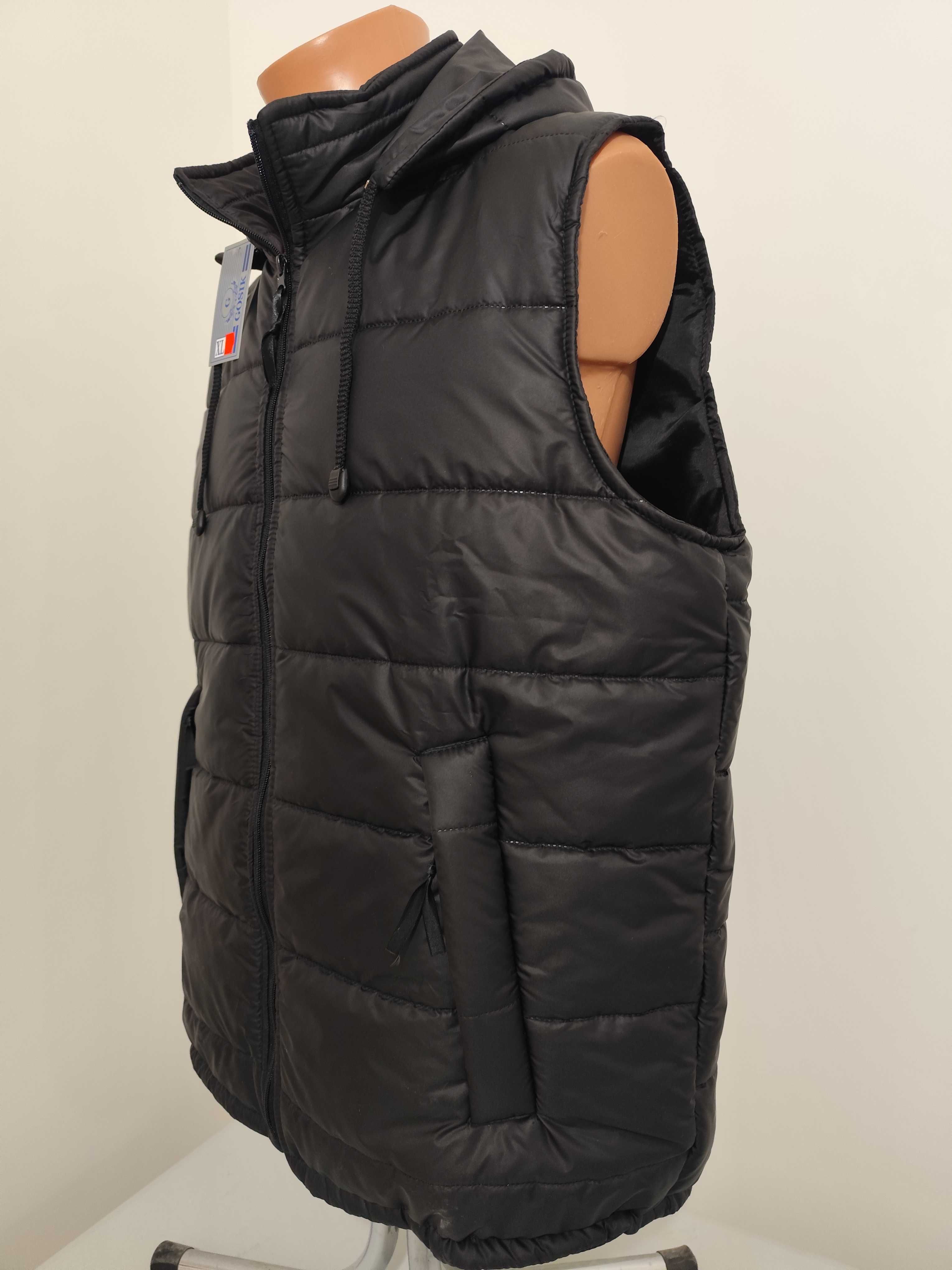 Bezrękawnik, Kamizelka męska pikowana, L - 4XL (150cm)