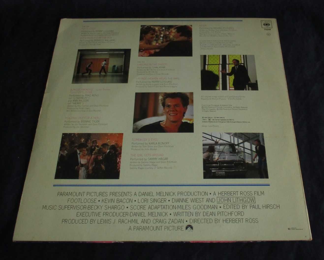 Disco LP Vinil Footloose Banda Sonora Original