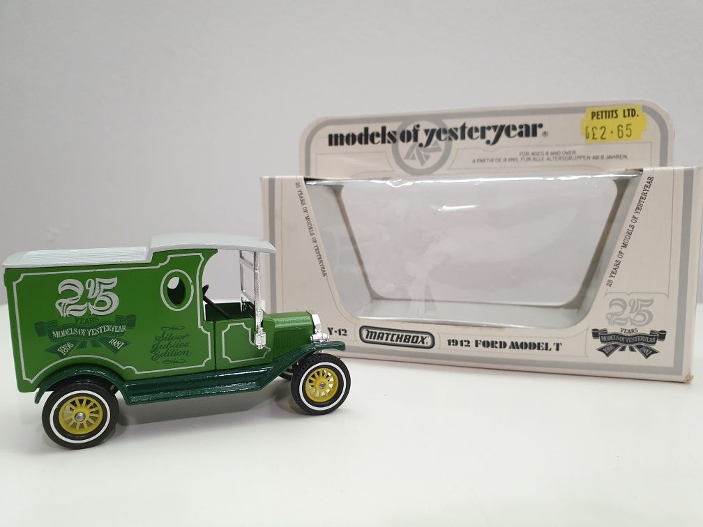 Matchbox Yesteryear Y-12 FORD MODEL T 25lecie Models of Yesteryear