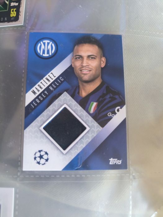 Match Attax Extra - Martinez Jersey Relic + Cartas avulso
