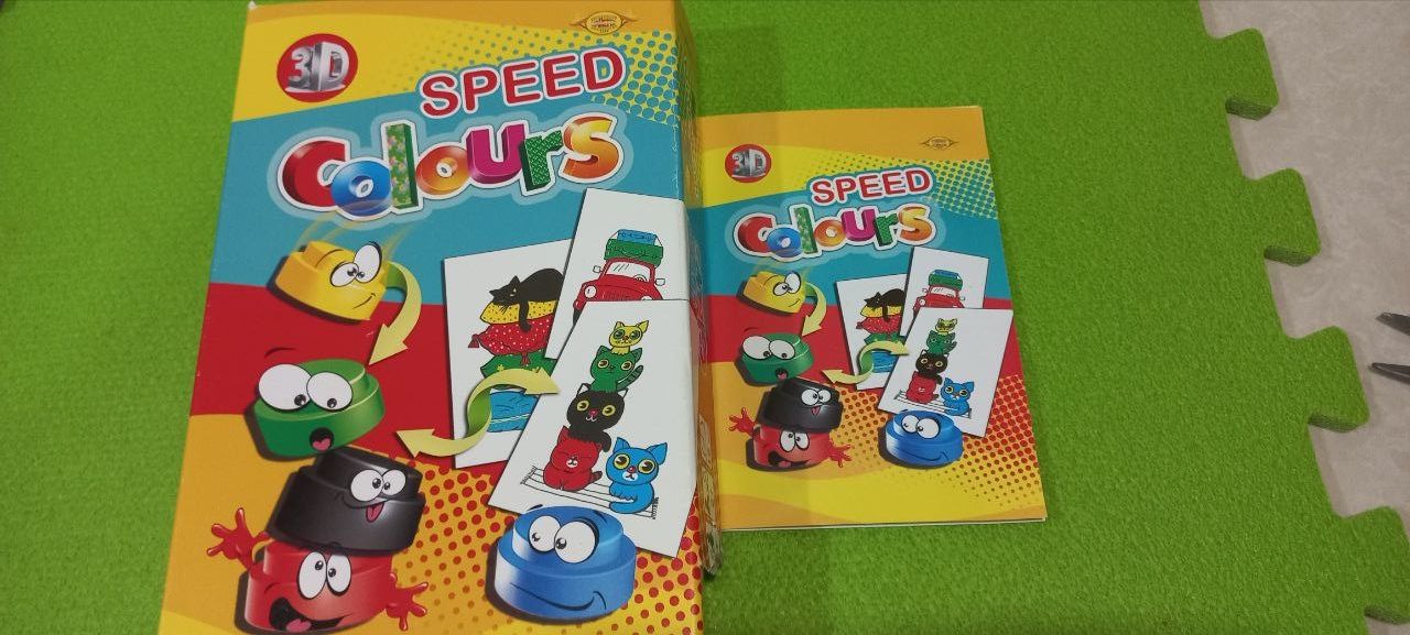 Дитяча настільна гра "Speed ​​Colours"