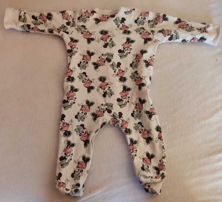 Pajacyk piżama Disney Myszka Minnie rozmiar 62