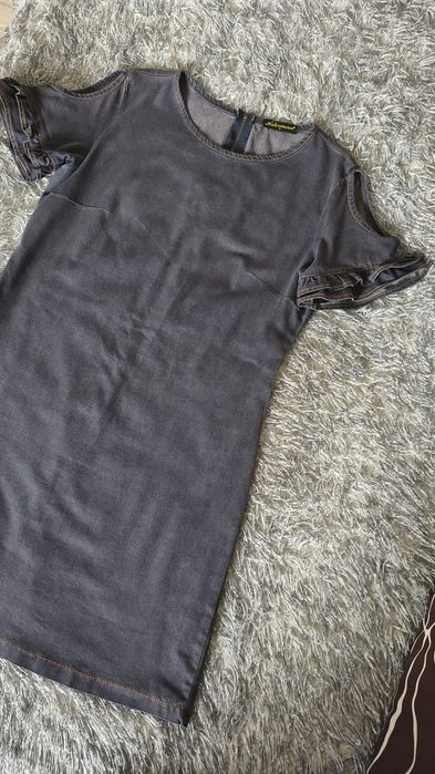 Sukienka jeansowa trapezowa roz L