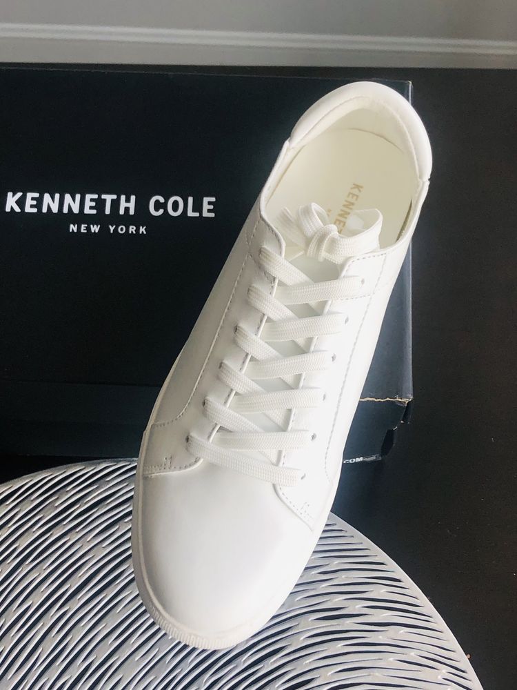 Кожа Kenneth Cole New York кроссовки кеды кросівки us8  на стопу 25 см