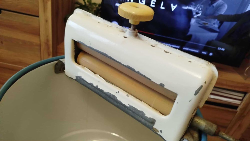 Pralka Prl 1968 rok Światowid jak frania wirnikowa starocie sprawna .