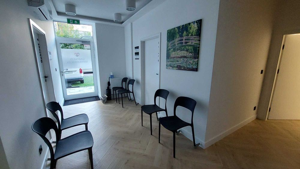 Gabinet lekarski na wynajem - nowy, klimatyzacja, internet