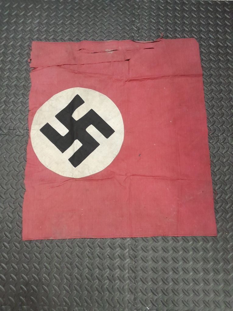Flaga nsdap z swastyką oryginalna