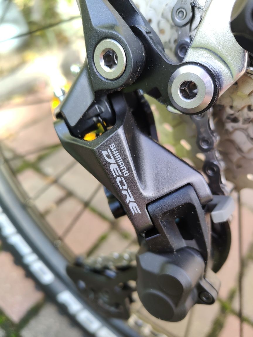 NOWY rower Romet mustang m7, deore shox
