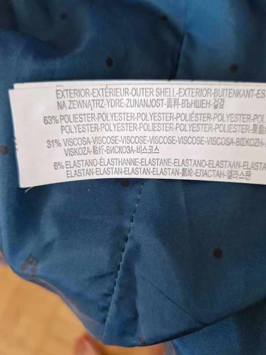 Szary żakiet Bershka rozm S, 165cm