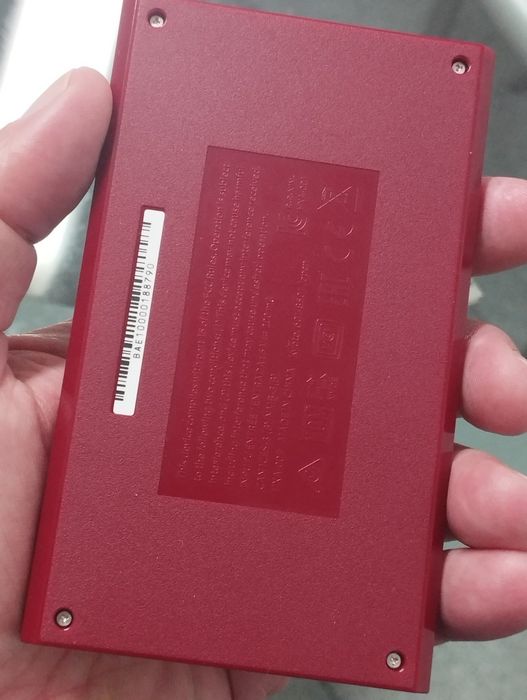 Consola de jogos nintendo game & watch