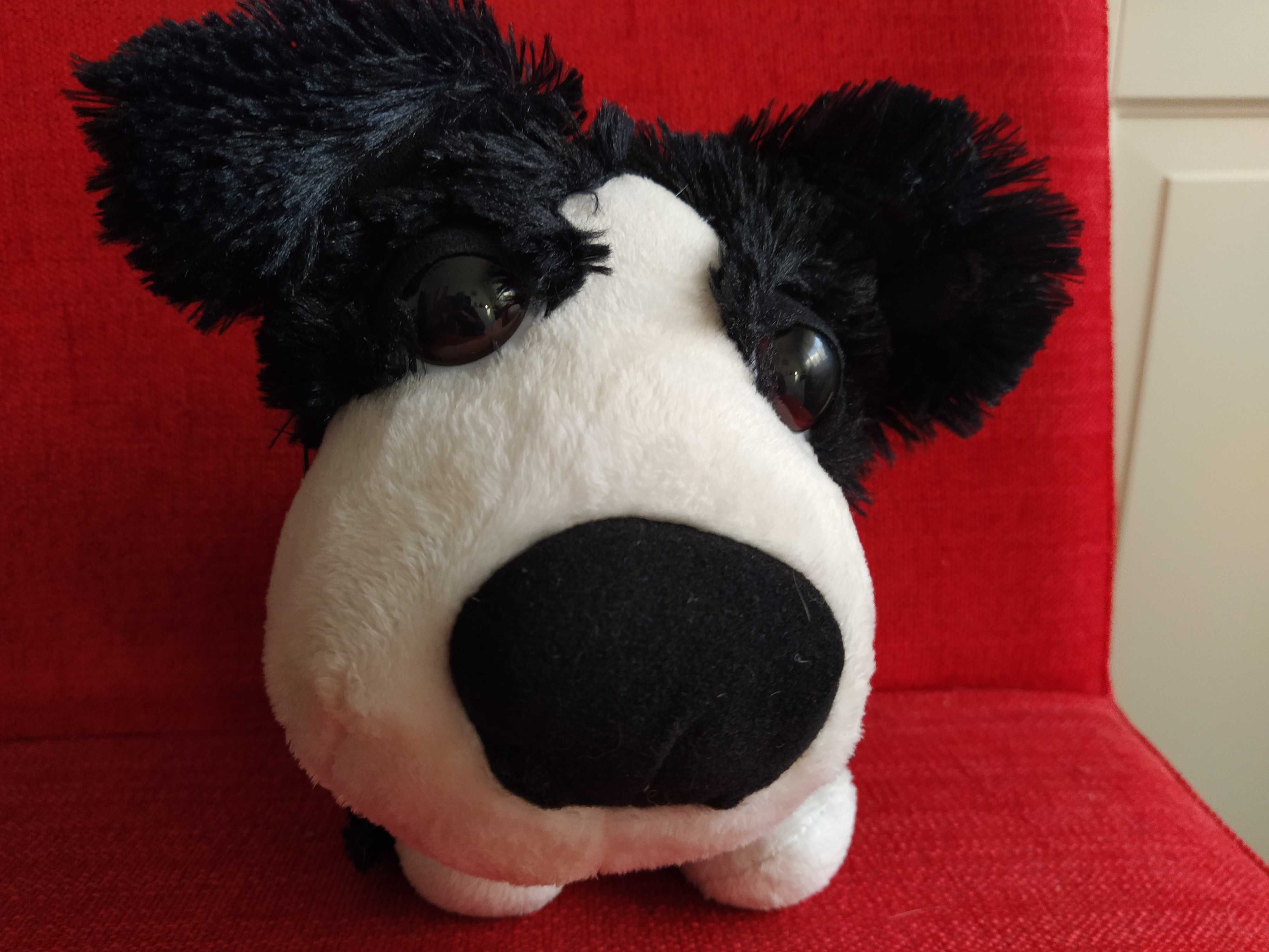 Peluche Cão novo Big Headz tamanho médio 20x16cm
