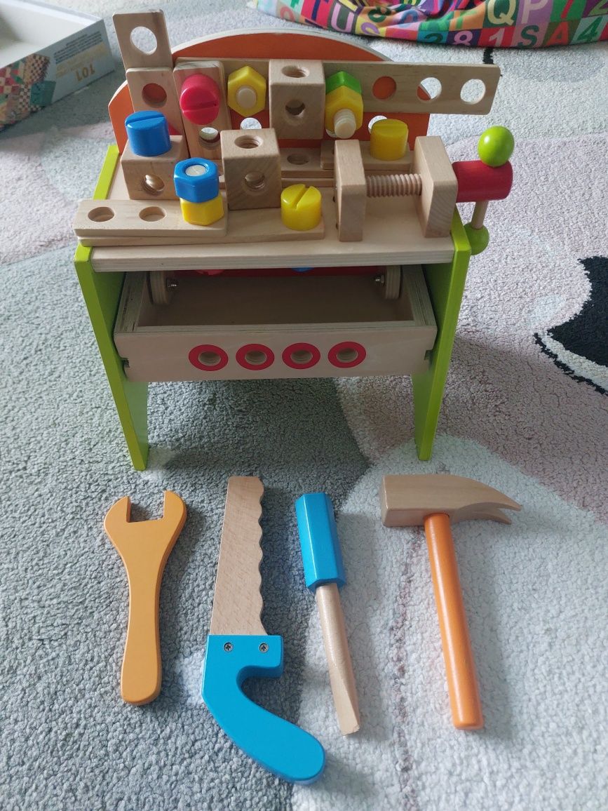 Kruzzel Drewniany warsztat dla dzieci