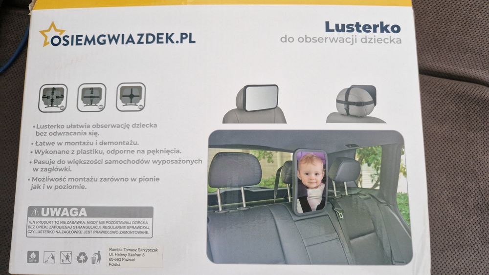 Lusterko do obserwacji dziecka