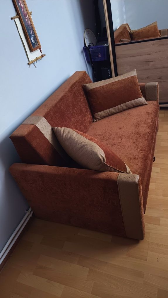 Łóżko 2 osobowe wysuwane