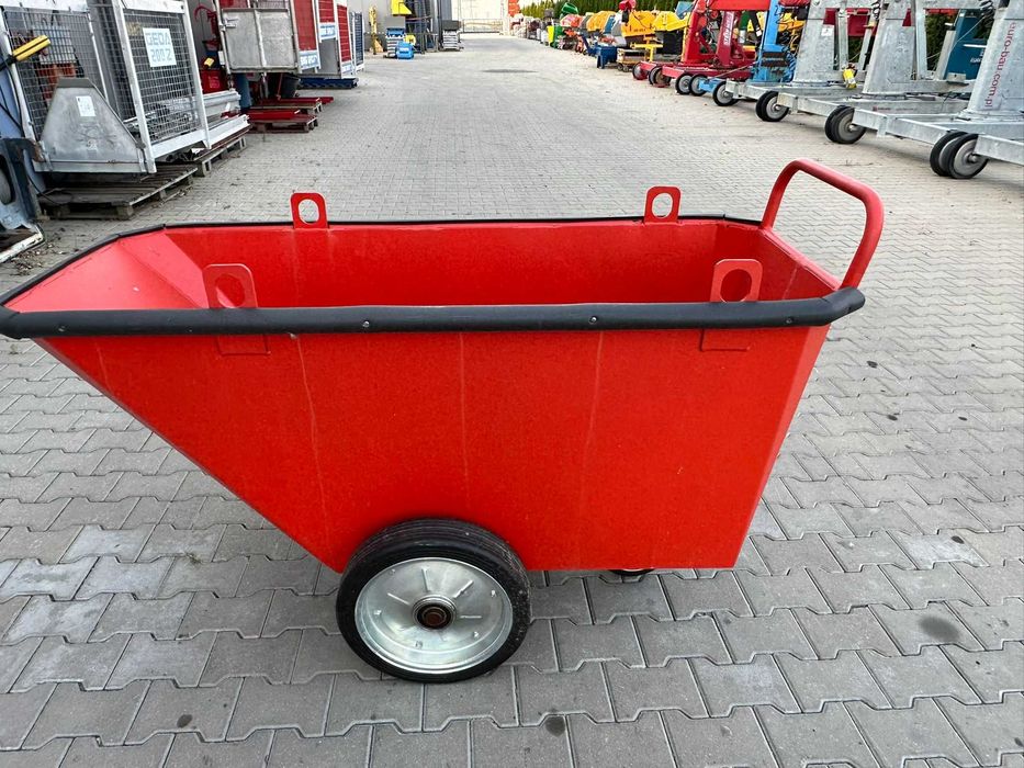 Pojemnik samowyładowczy dźwig gruz beton zbiornik PR 1m3 certyfikat