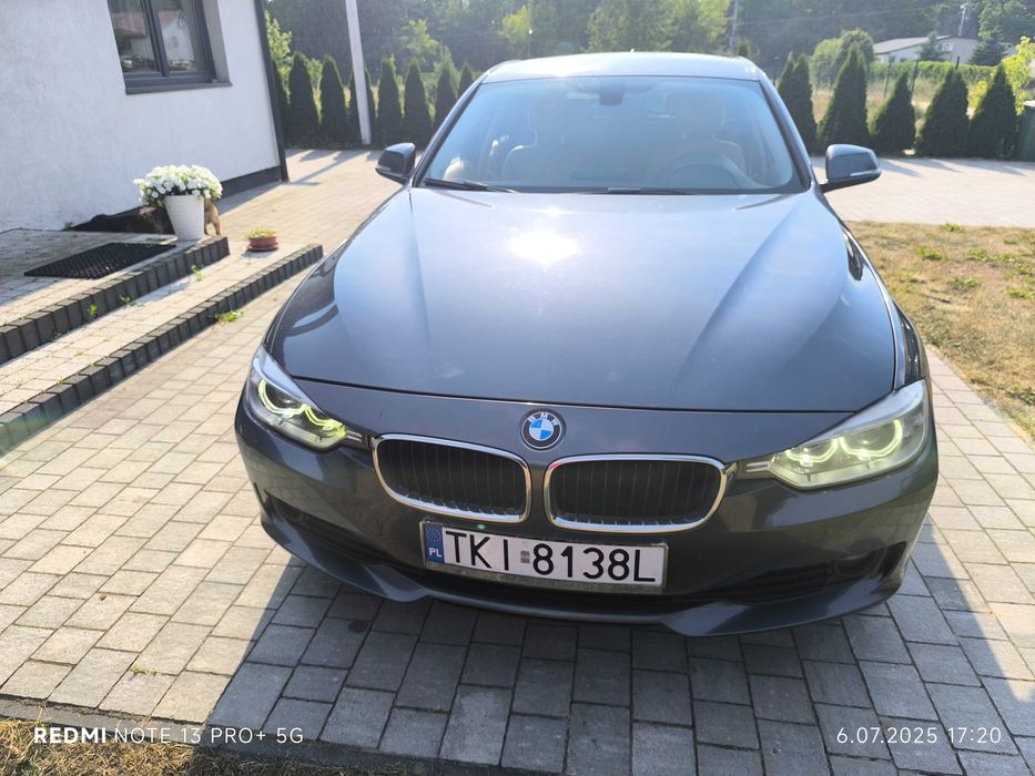 BMW 3 F31 2.0 automat skóry  Bezwypadkowy Diesla 2013 rok 19 cali