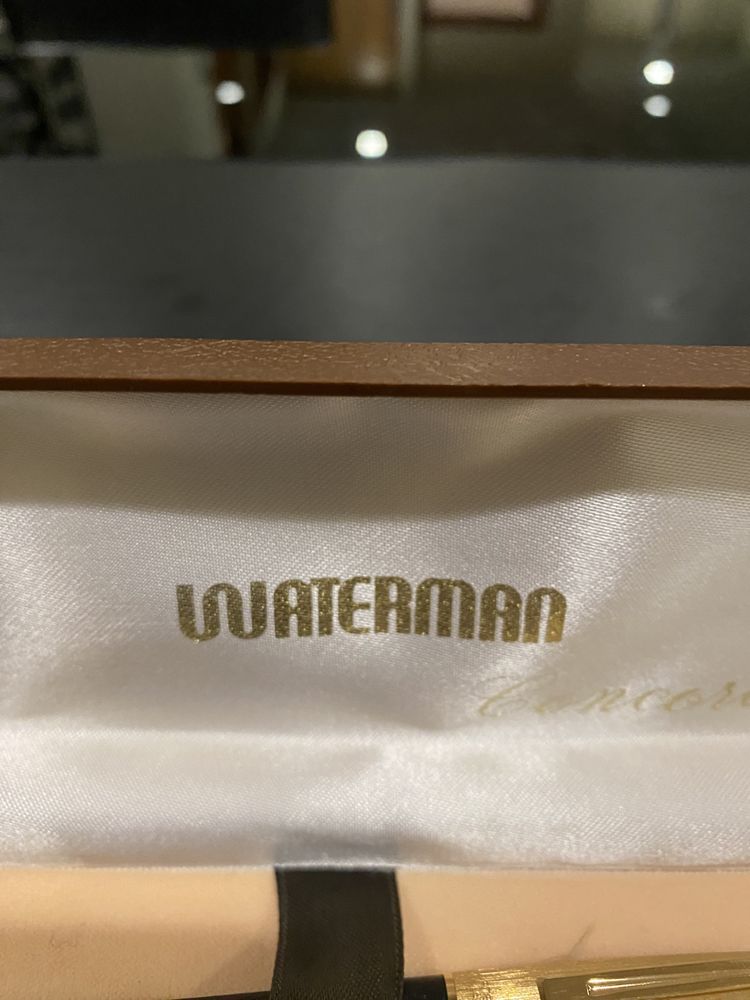 Conjunto canetas Waterman 18k ouro