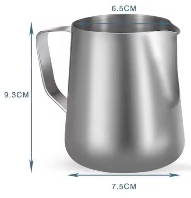 Пітчер для збивання молока 350 мл — для латте, капучино