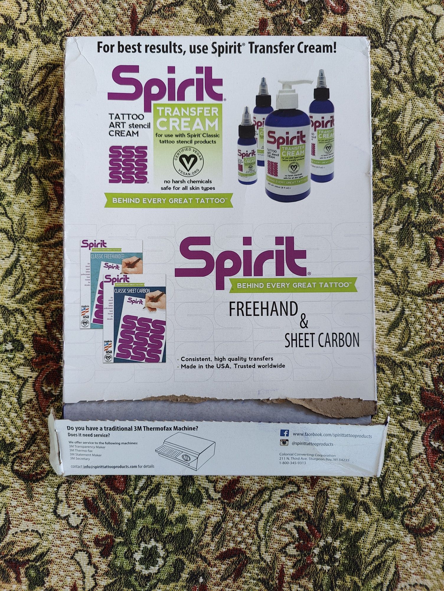 Копіювальний папір Spirit Thermal Paper (USA)