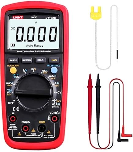 Новий мультиметр UNI-T UT139C — True RMS, термопара, NCV