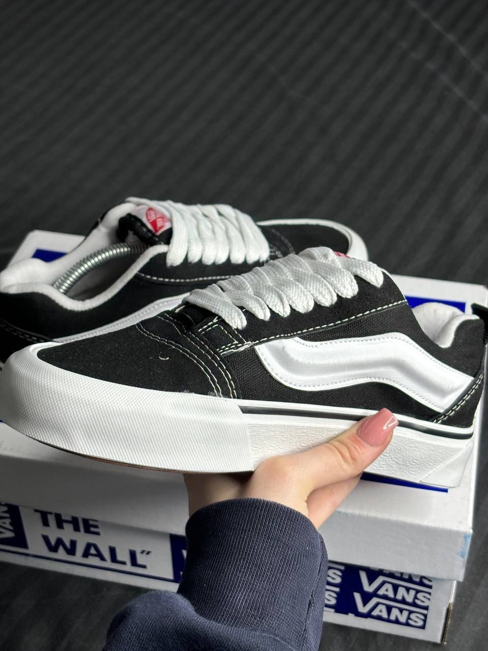 Чоловічі кросівки кеди Vans knu skool Premium