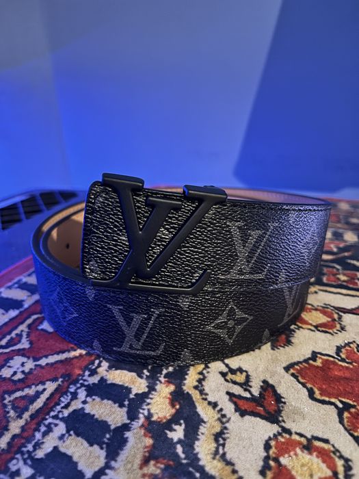 Pasek Louis Vuitton 120cm czarny
