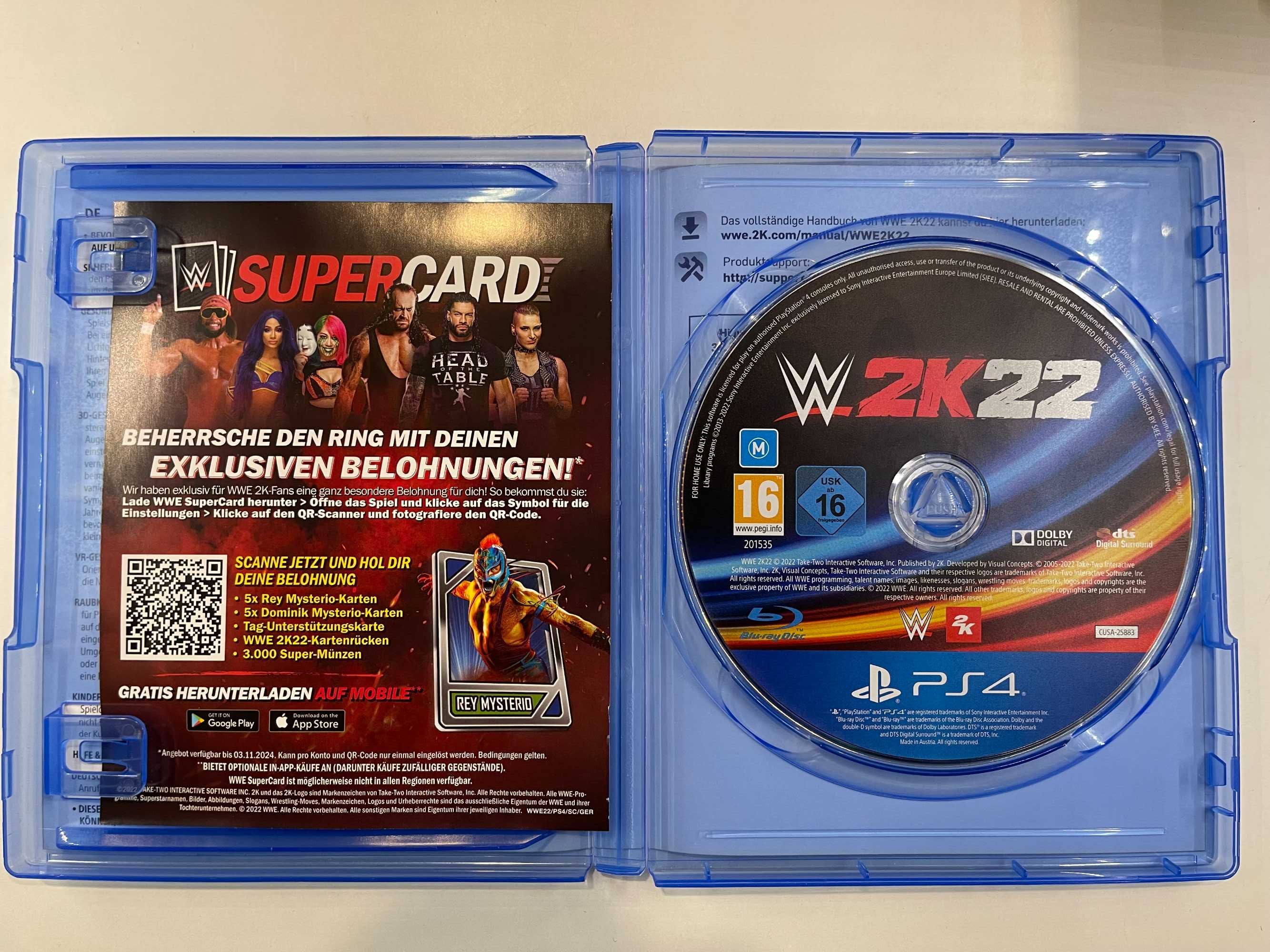 Gra WWE 2k22 PS4