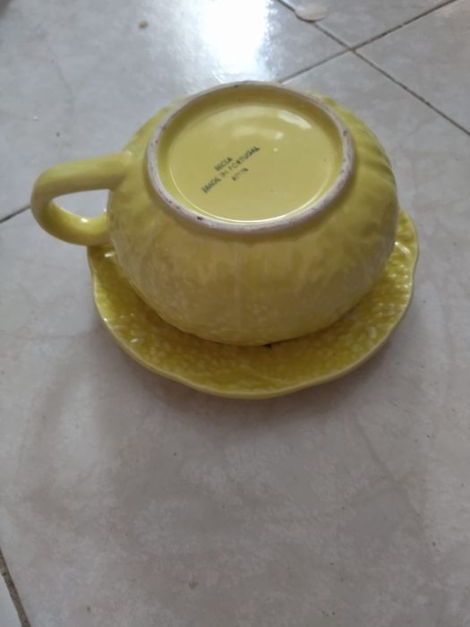 Conjunto de tigela e pires loiça Selca