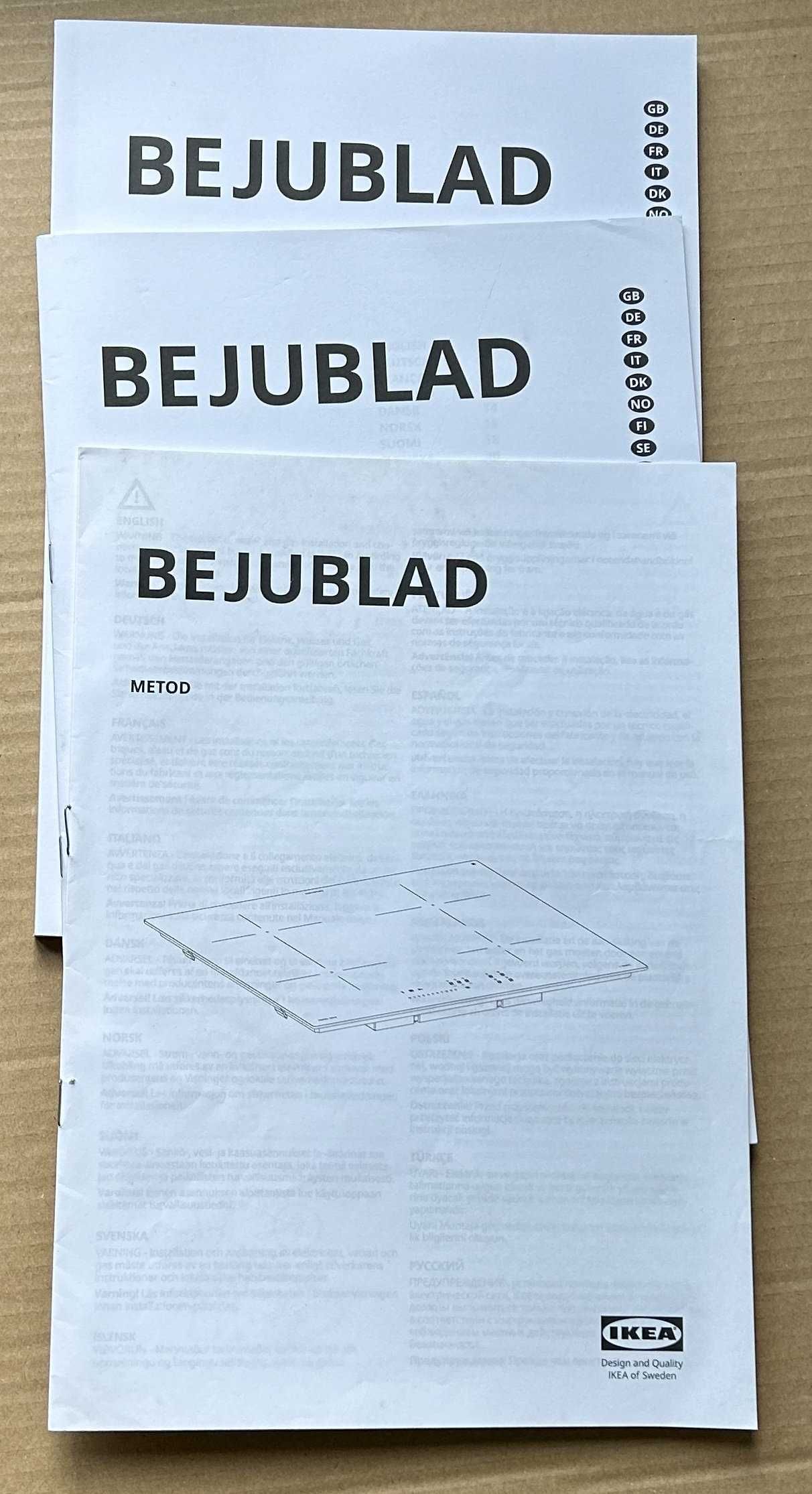 Płyta indykcyjna IKEA BEJUBLAD 004.678.14