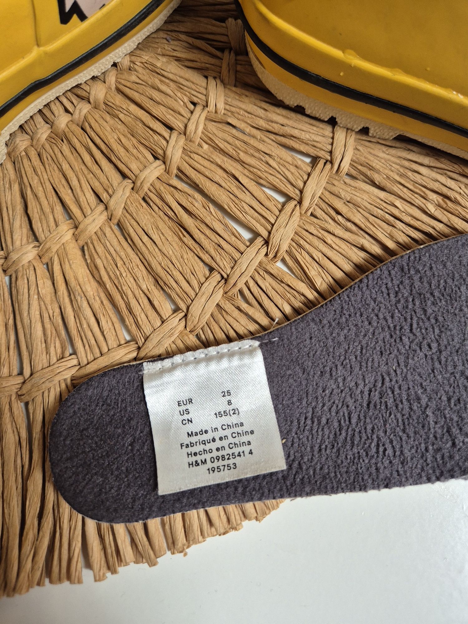 Kalosze gumiaki H&M 25