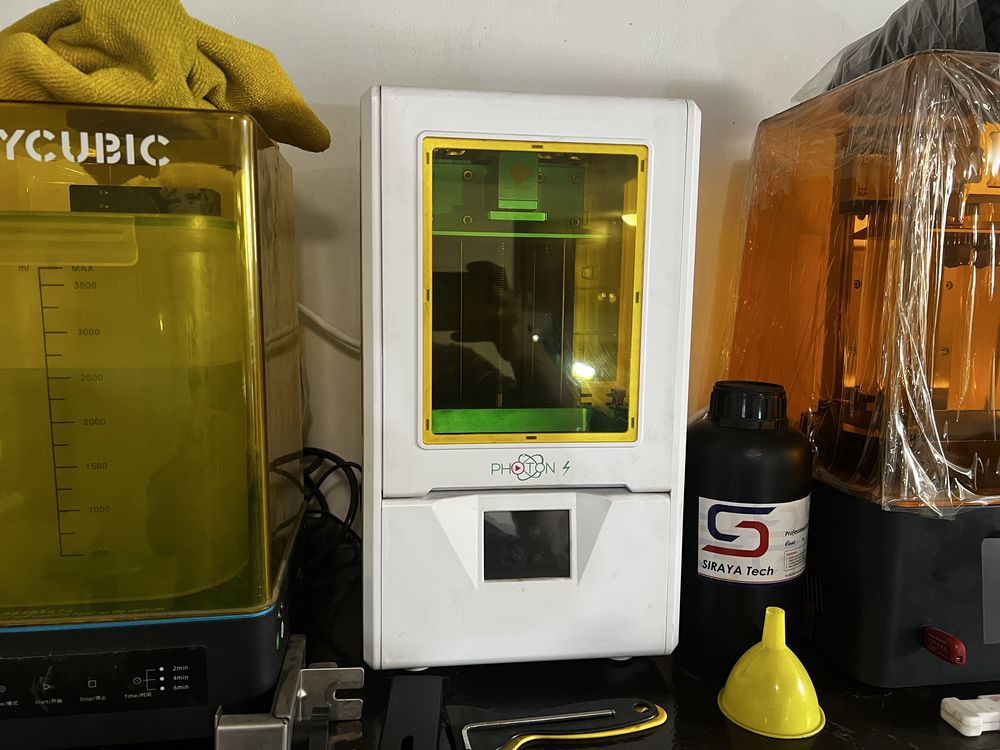 Продам anycubic photon s, пробіг 0.5 л bluecast x-one