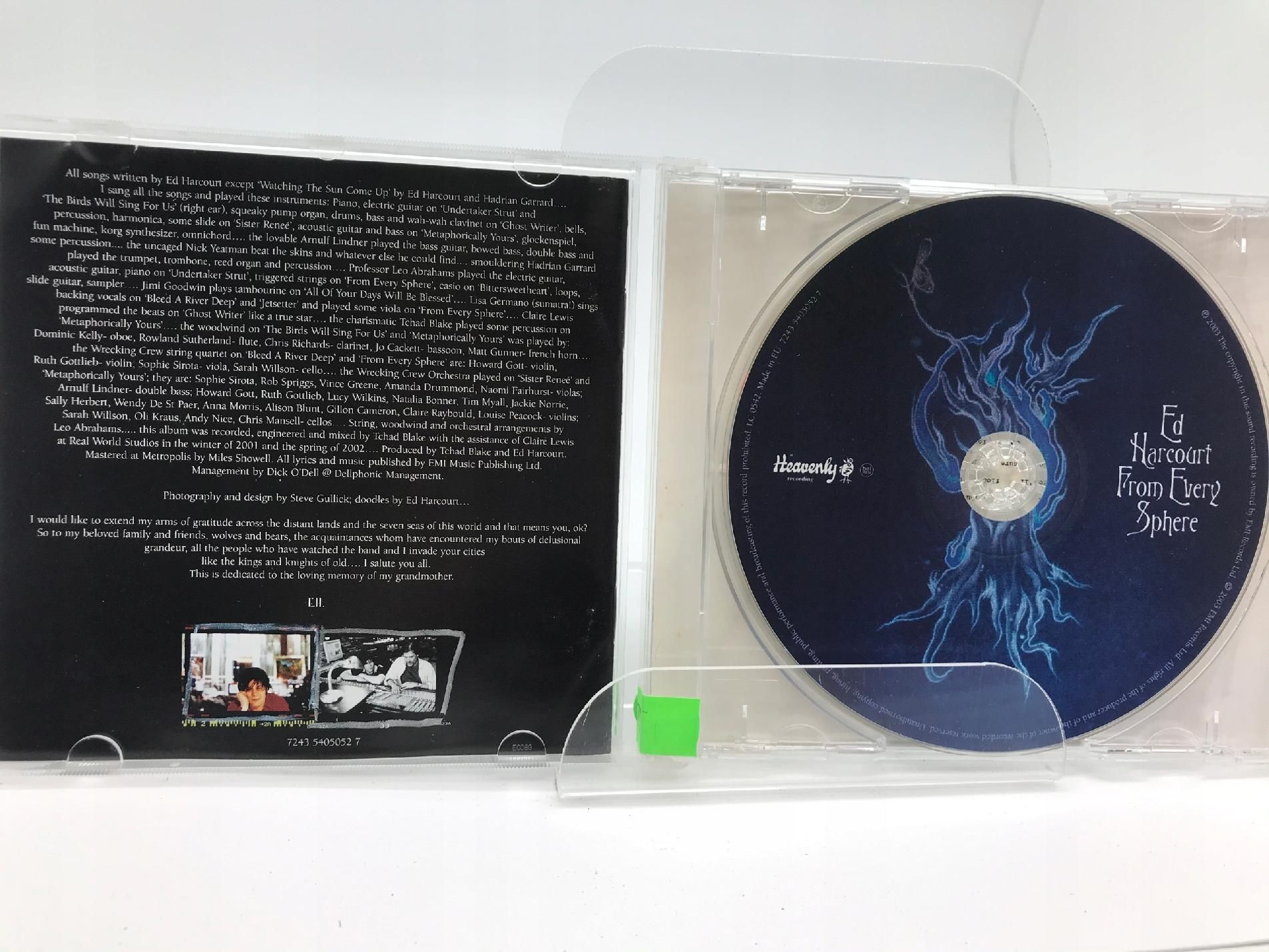 cd - ed harcourt - from every sphere