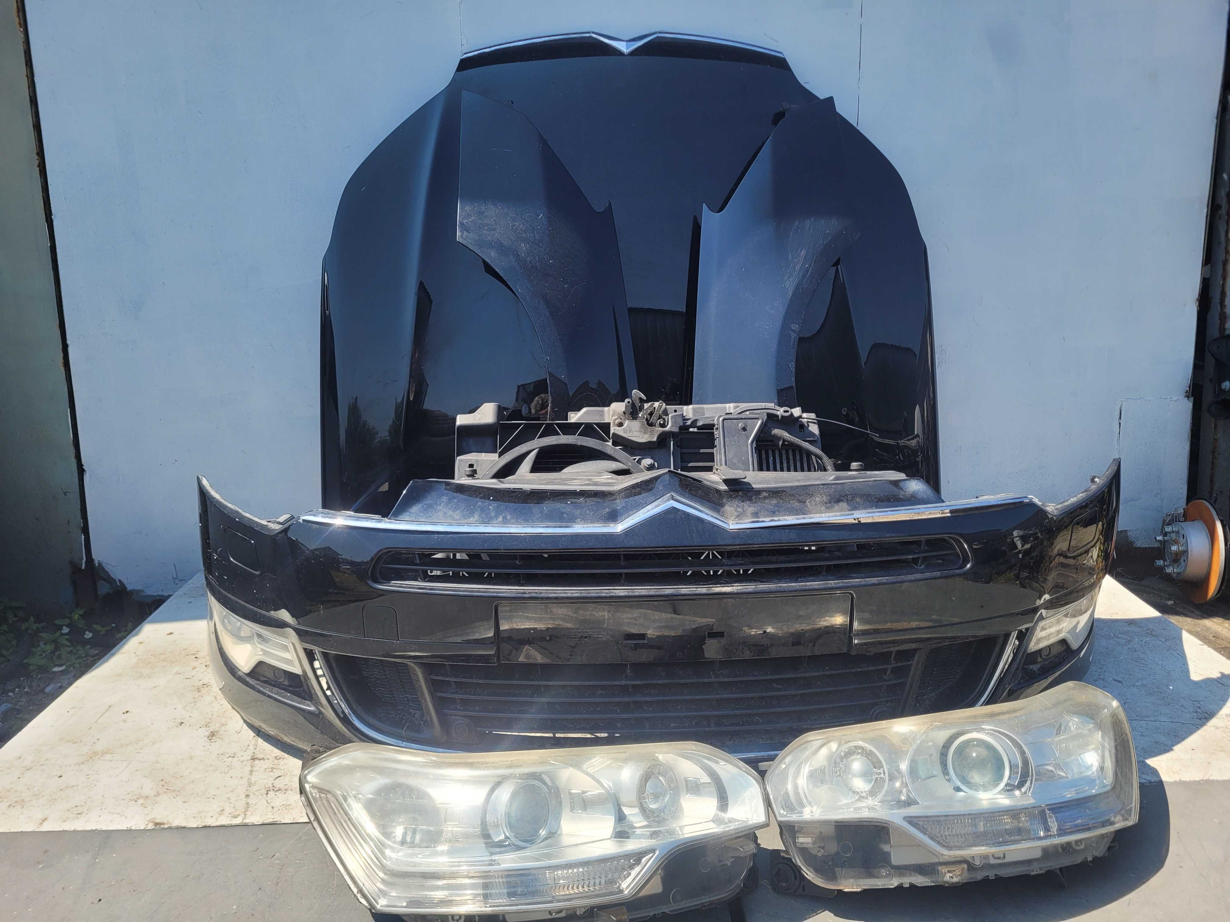 citroen c5 III zderzak lampa xenon maska blotnik pas przedni 1.6hdi