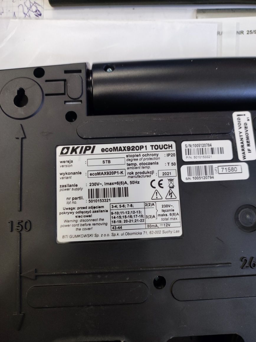 Regulator  Kipi Eco Max920Pi Touch