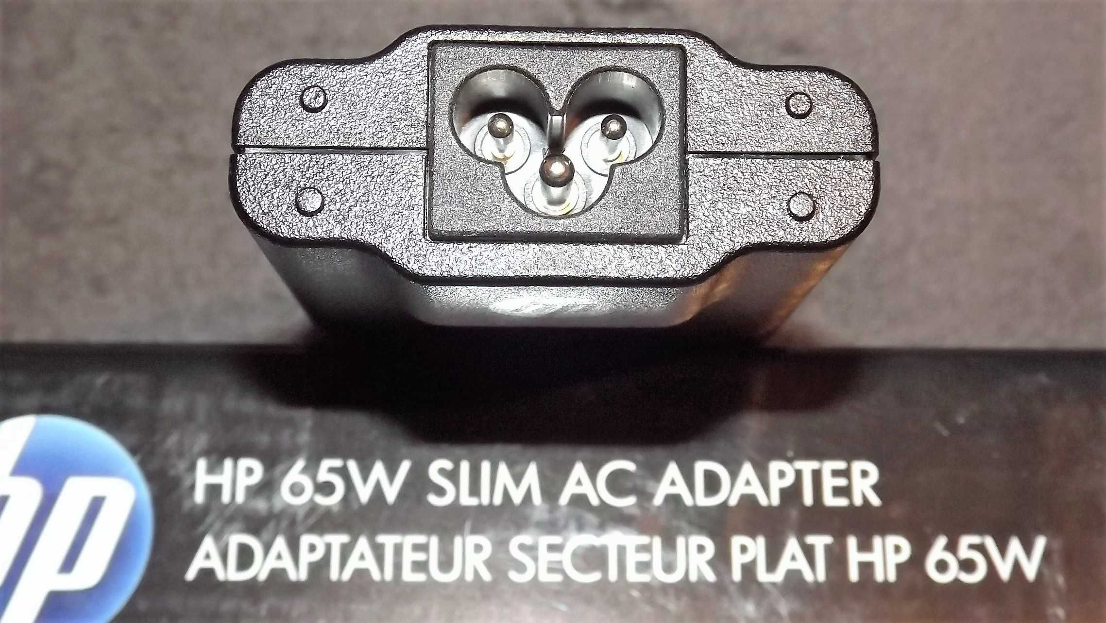 Новий блок живлення • HP Slim 65W • 4.5 mm • 7.4 mm • 4.8 mm