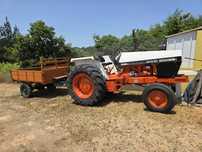 Trator David Brown 1490 - 90cv + reboque